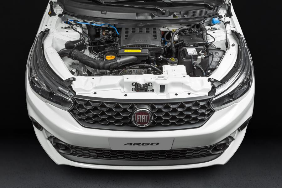 Моторный отсек Fiat Argo Drive 1.0 Flex (358) 2017 года  (фото 21 из 37)